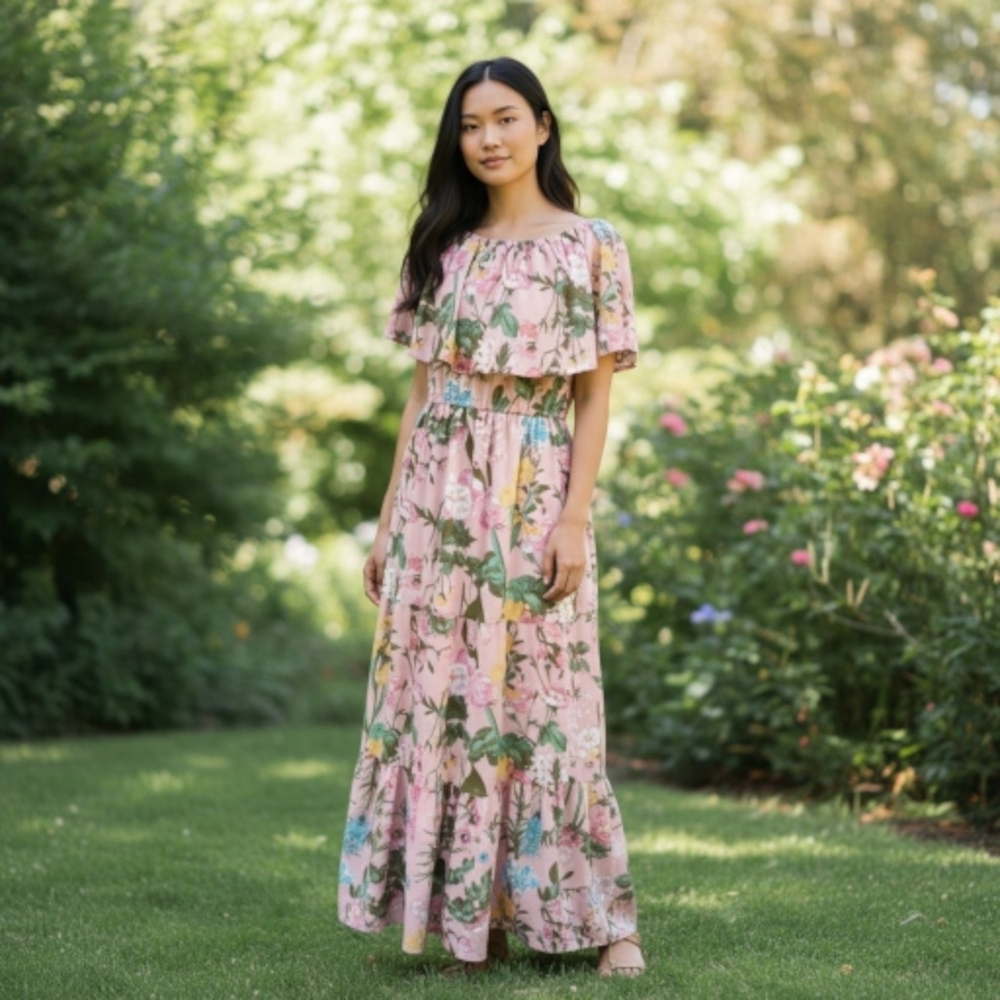 Cato Floral Maxi Dress